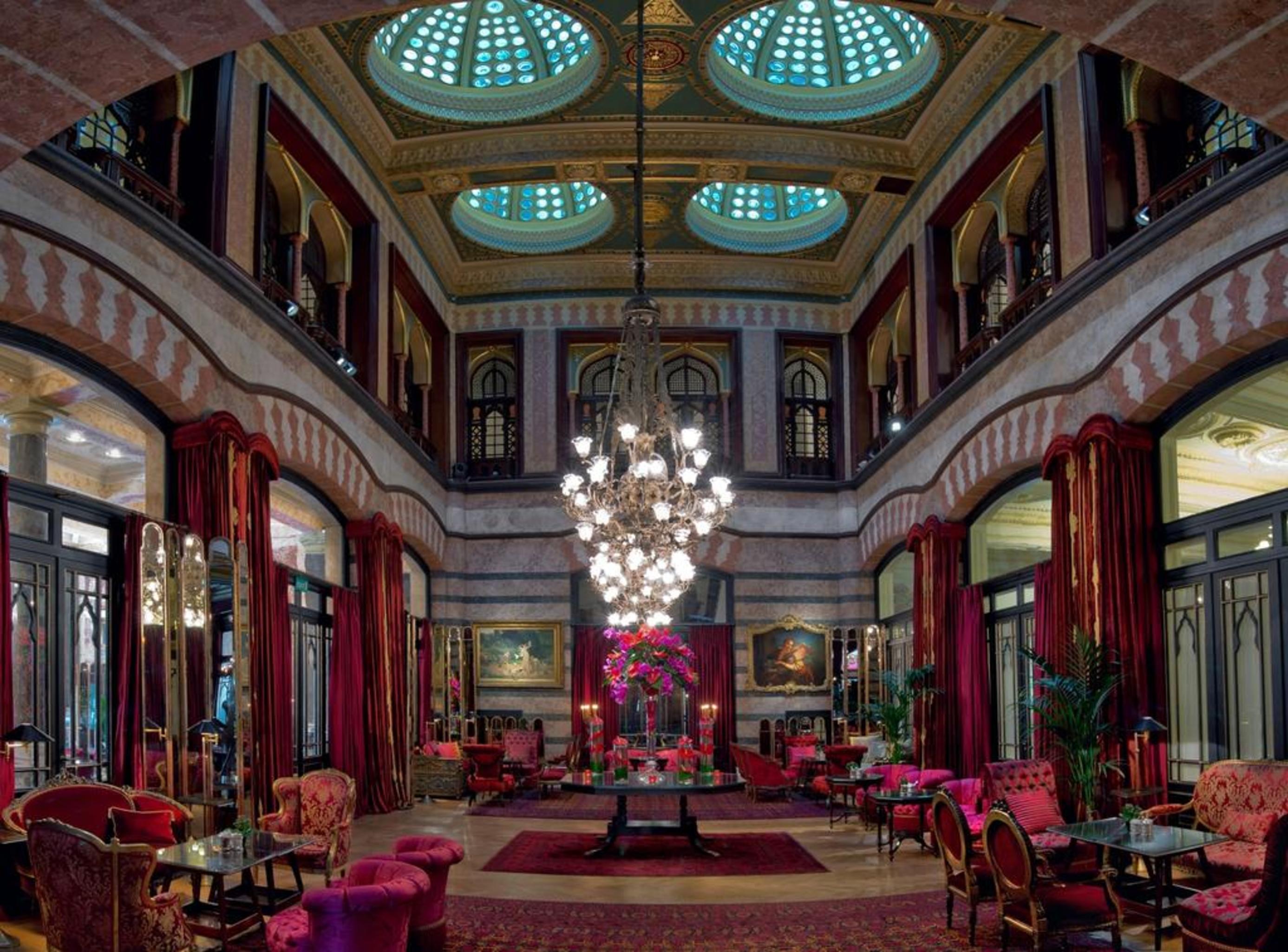 Pera Palace Hotel Istanbul Ngoại thất bức ảnh The lobby of the hotel