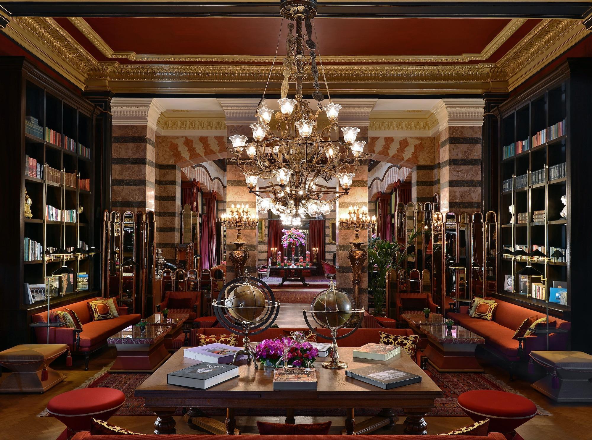 Pera Palace Hotel Istanbul Ngoại thất bức ảnh Library