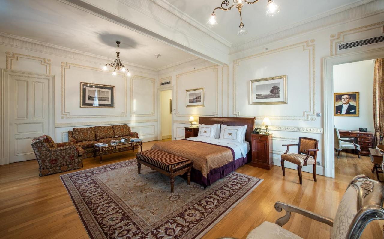 Pera Palace Hotel Istanbul Ngoại thất bức ảnh A suite at the hotel